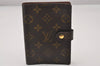 Authentic Louis Vuitton Monogram Agenda PM Notebook Cover R20005 LV 2307I