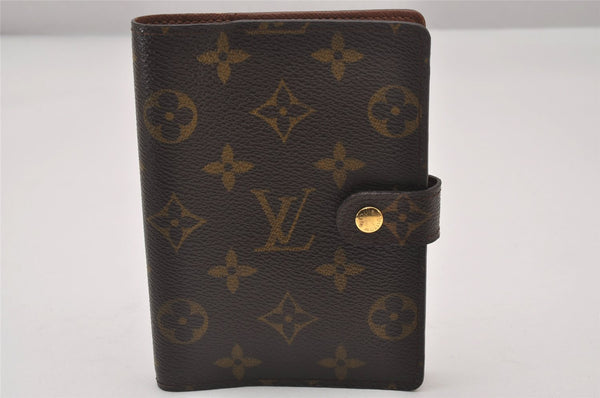 Authentic Louis Vuitton Monogram Agenda PM Notebook Cover R20005 LV 2307I