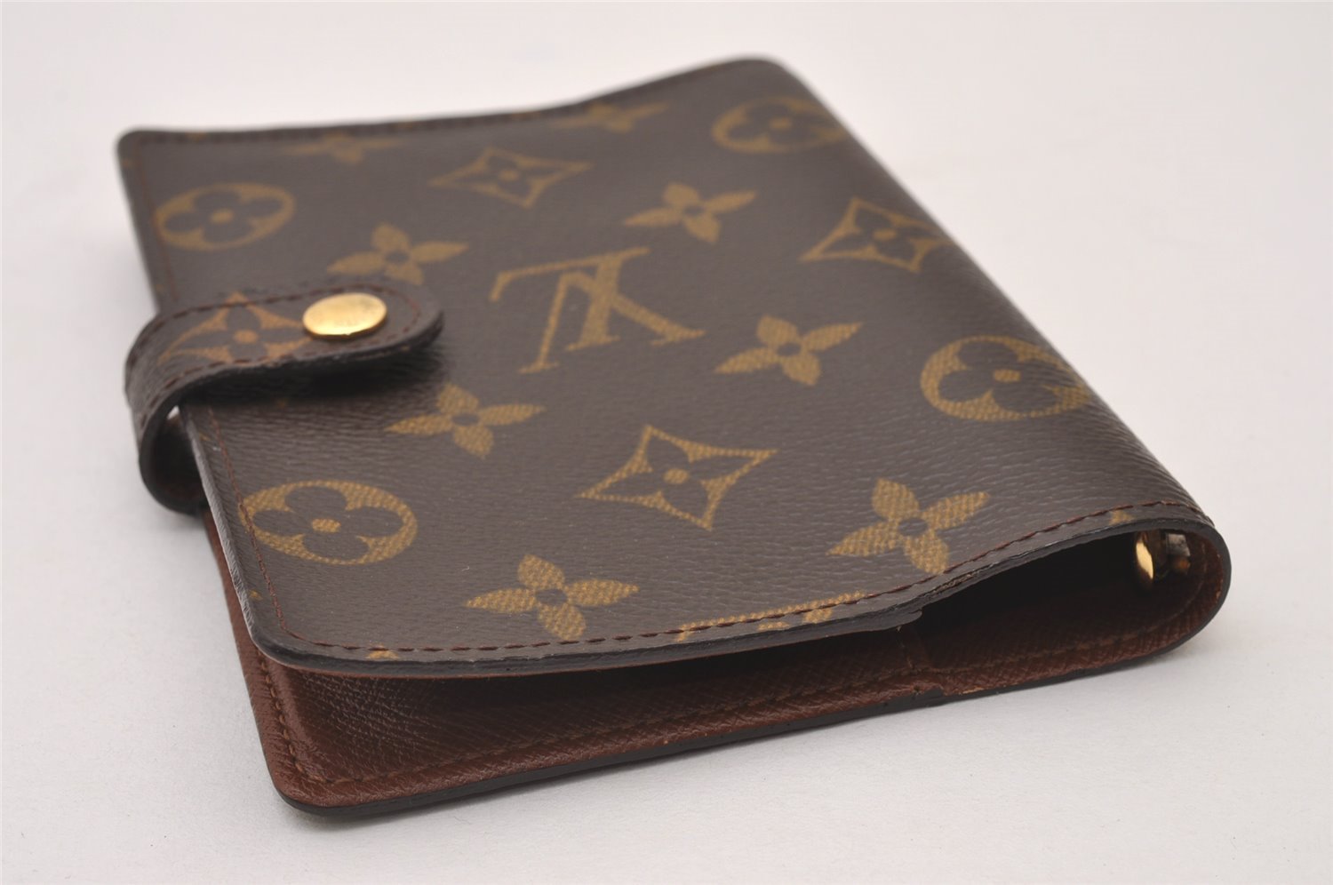 Authentic Louis Vuitton Monogram Agenda PM Notebook Cover R20005 LV 2307I