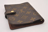 Authentic Louis Vuitton Monogram Agenda PM Notebook Cover R20005 LV 2307I