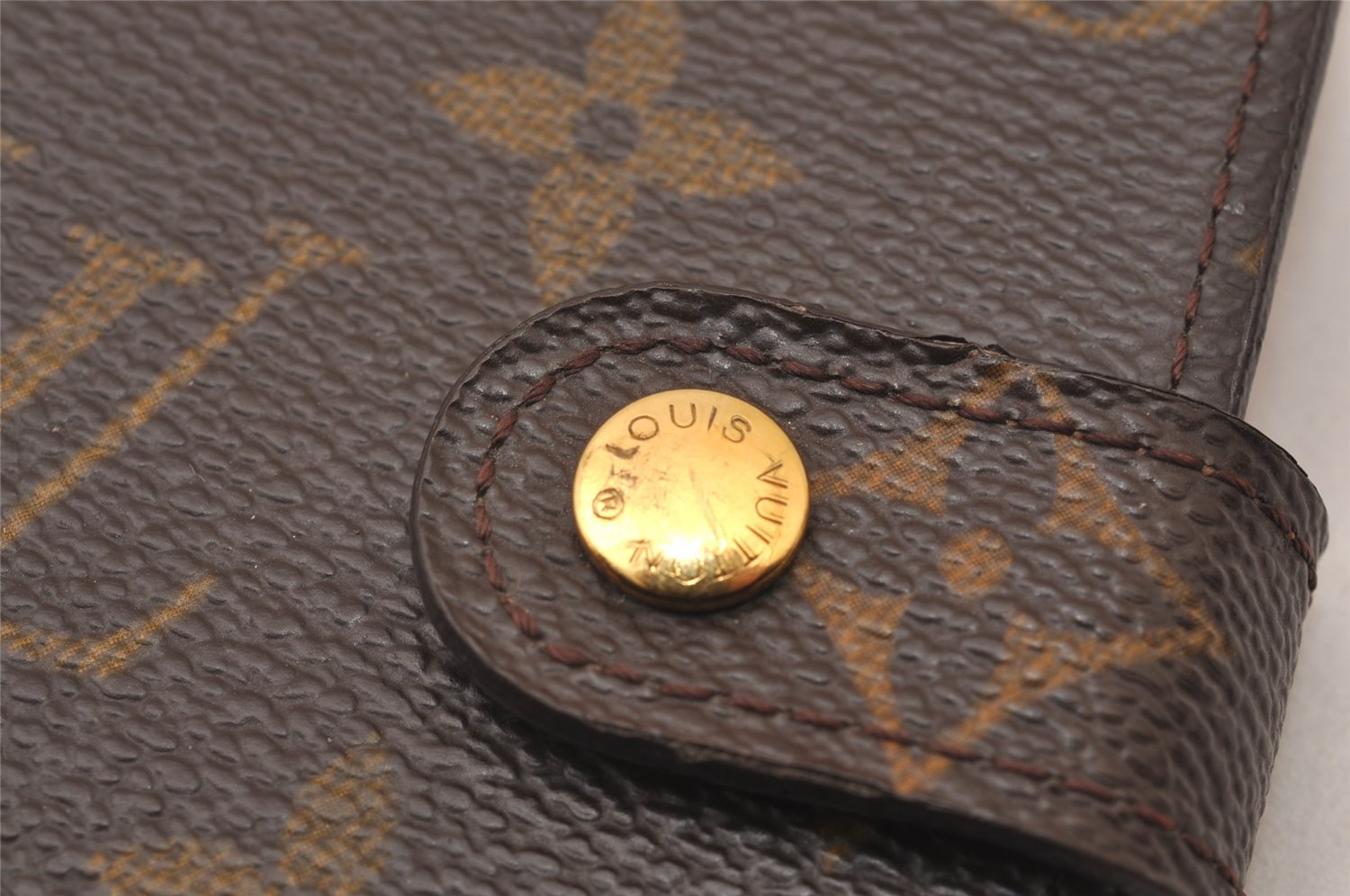 Authentic Louis Vuitton Monogram Agenda PM Notebook Cover R20005 LV 2307I