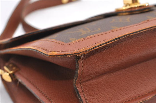 Authentic Louis Vuitton Monogram Sac Vendome Shoulder Cross Bag Old Model 2308F