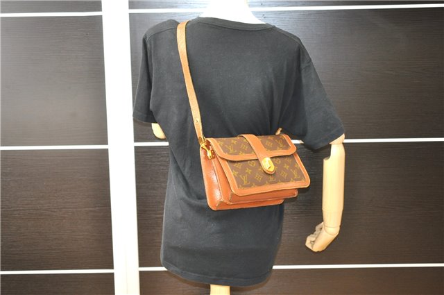 Authentic Louis Vuitton Monogram Sac Vendome Shoulder Cross Bag Old Model 2308F