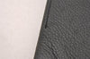 Authentic YVES SAINT LAURENT Vintage Long Wallet Purse Leather Black 2310I