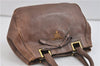 Authentic PRADA GLACE'CALF Leather 2Way Shoulder Hand Bag BN2245 Brown 2311D