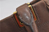 Authentic PRADA GLACE'CALF Leather 2Way Shoulder Hand Bag BN2245 Brown 2311D