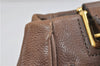 Authentic PRADA GLACE'CALF Leather 2Way Shoulder Hand Bag BN2245 Brown 2311D