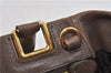 Authentic PRADA GLACE'CALF Leather 2Way Shoulder Hand Bag BN2245 Brown 2311D