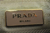 Authentic PRADA Nylon Leather Shoulder Hand Bag Purse Khaki Green 2312D