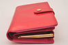 Authentic Louis Vuitton Vernis Portefeuille Viennois Wallet Pink M91254 LV 2312I