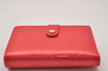 Authentic Louis Vuitton Vernis Portefeuille Viennois Wallet Pink M91254 LV 2312I