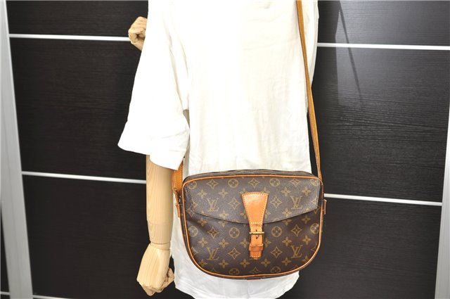 Auth Louis Vuitton Monogram Jeune Fille GM Shoulder Cross Bag M51225 LV 2313D