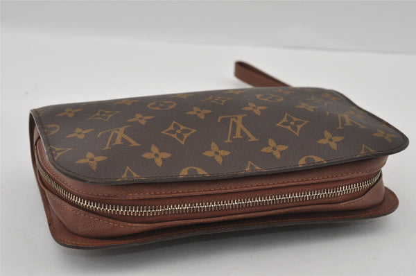 Authentic Louis Vuitton Monogram Orsay Clutch Hand Bag Purse M51790 LV 2313I