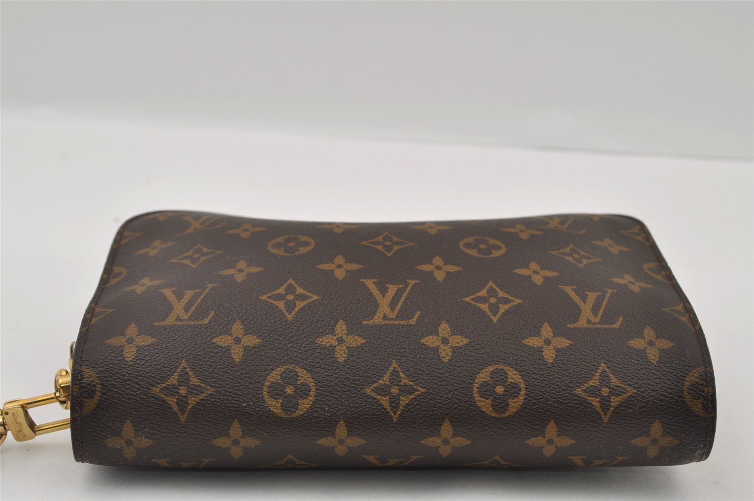 Authentic Louis Vuitton Monogram Orsay Clutch Hand Bag Purse M51790 LV 2313I