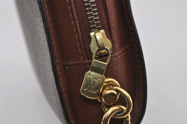 Authentic Louis Vuitton Monogram Orsay Clutch Hand Bag Purse M51790 LV 2313I