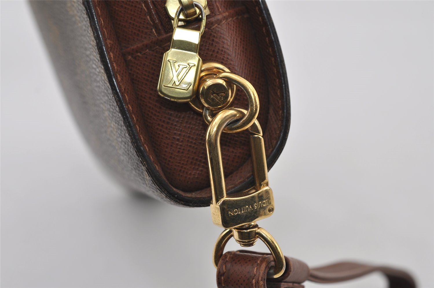 Authentic Louis Vuitton Monogram Orsay Clutch Hand Bag Purse M51790 LV 2313I