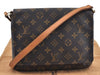 Authentic Louis Vuitton Monogram Musette Tango Shoulder Bag M51257 LV 2314F