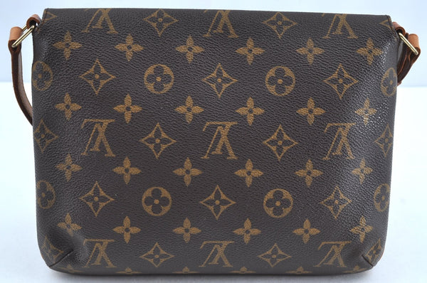 Authentic Louis Vuitton Monogram Musette Tango Shoulder Bag M51257 LV 2314F