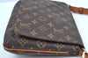 Authentic Louis Vuitton Monogram Musette Tango Shoulder Bag M51257 LV 2314F