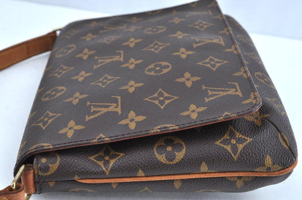 Authentic Louis Vuitton Monogram Musette Tango Shoulder Bag M51257 LV 2314F