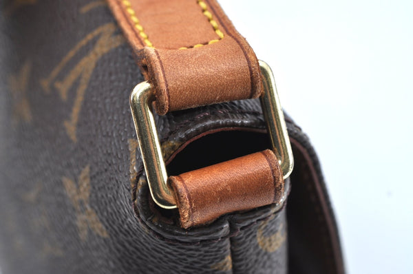 Authentic Louis Vuitton Monogram Musette Tango Shoulder Bag M51257 LV 2314F