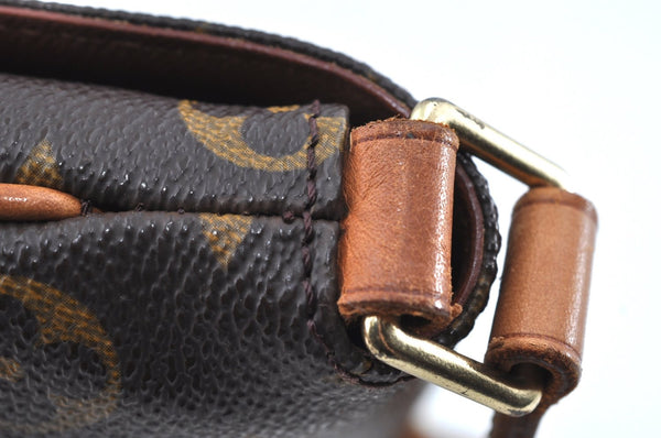 Authentic Louis Vuitton Monogram Musette Tango Shoulder Bag M51257 LV 2314F