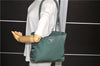 Authentic PRADA Nylon Shoulder Hand Bag Purse Green 2316D