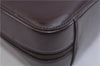 Authentic GUCCI Shoulder Hand Bag Purse Leather Bordeaux Purple 2317D