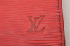 Auth Louis Vuitton Epi Porte Billet Carte Credit Monnaie Wallet M6354E Red 2317I