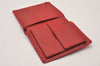 Auth Louis Vuitton Epi Porte Billet Carte Credit Monnaie Wallet M6354E Red 2317I