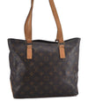 Authentic Louis Vuitton Monogram Cabas Piano Shoulder Tote Bag M51148 LV 2318F