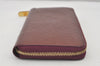 Authentic Louis Vuitton Vernis Zippy Wallet Long Purse Purple M90140 LV 2319I