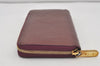 Authentic Louis Vuitton Vernis Zippy Wallet Long Purse Purple M90140 LV 2319I