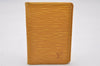 Authentic Louis Vuitton Epi Organizer De Poche Pass Case Yellow M63589 LV 2321I