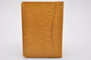 Authentic Louis Vuitton Epi Organizer De Poche Pass Case Yellow M63589 LV 2321I