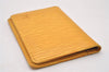 Authentic Louis Vuitton Epi Organizer De Poche Pass Case Yellow M63589 LV 2321I