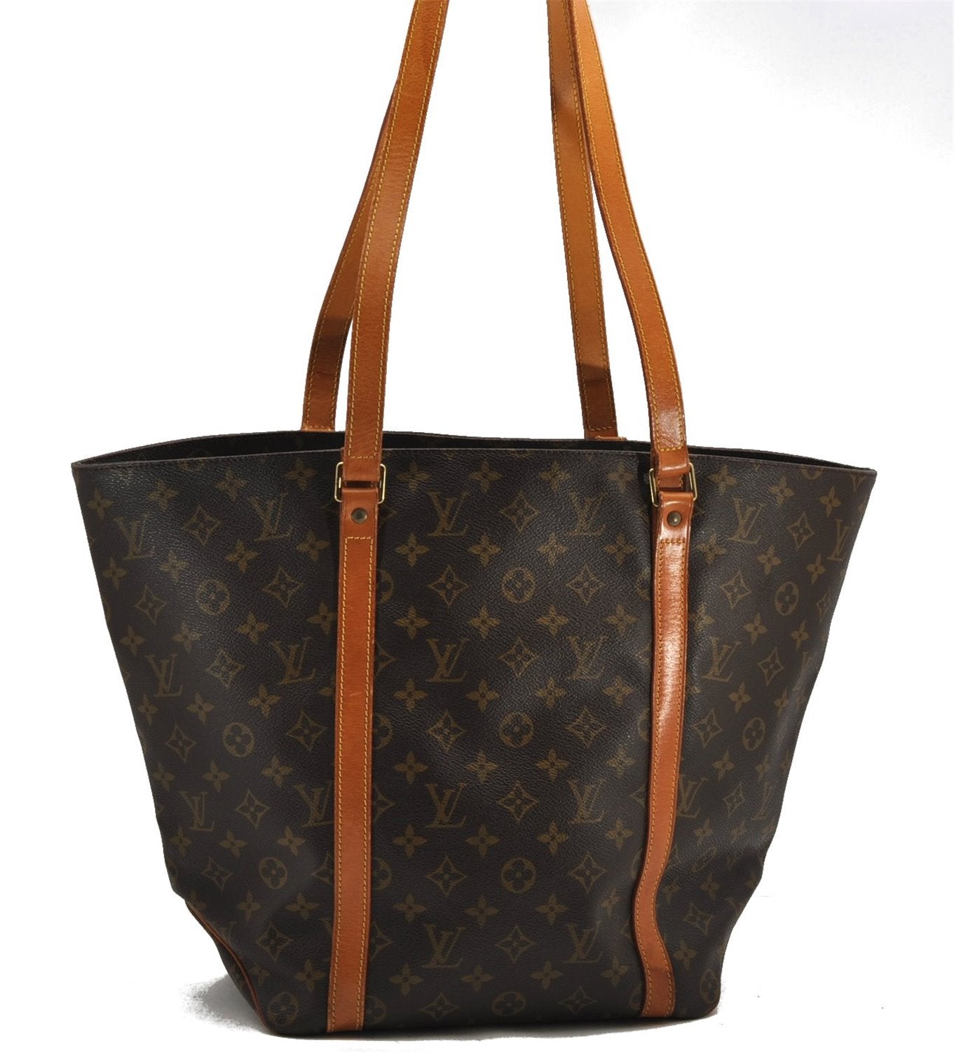 Authentic Louis Vuitton Monogram Sac Shopping PM Tote Bag M51108 LV 2324F