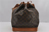 Authentic Louis Vuitton Monogram Noe Shoulder Drawstring Bag M42224 LV 2325F