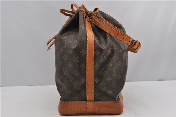 Authentic Louis Vuitton Monogram Noe Shoulder Drawstring Bag M42224 LV 2325F