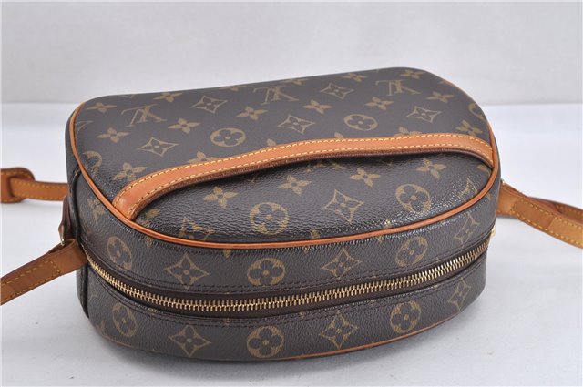 Authentic Louis Vuitton Monogram Blois Shoulder Cross Body Bag M51221 Box 2326F