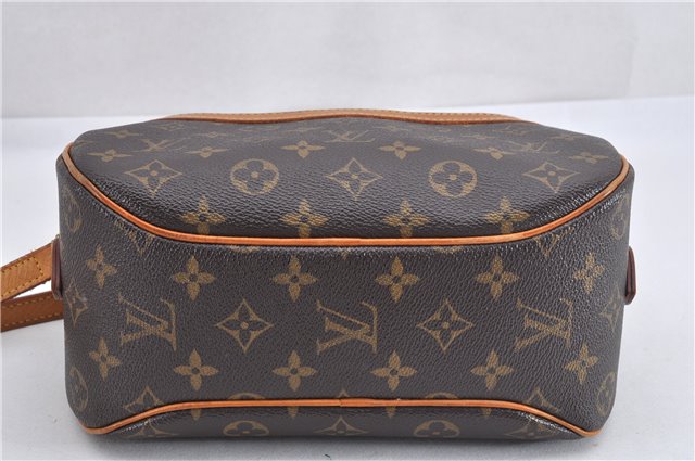 Authentic Louis Vuitton Monogram Blois Shoulder Cross Body Bag M51221 Box 2326F