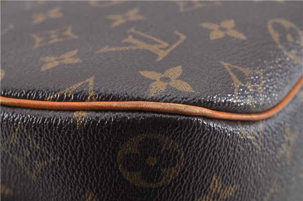 Authentic Louis Vuitton Monogram Blois Shoulder Cross Body Bag M51221 Box 2326F