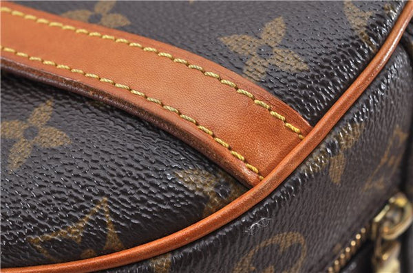 Authentic Louis Vuitton Monogram Blois Shoulder Cross Body Bag M51221 Box 2326F