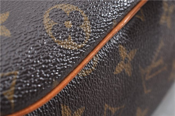 Authentic Louis Vuitton Monogram Blois Shoulder Cross Body Bag M51221 Box 2326F