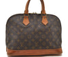 Authentic Louis Vuitton Monogram Alma Hand Bag Purse M51130 LV 2327D