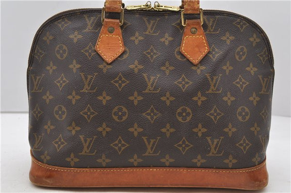 Authentic Louis Vuitton Monogram Alma Hand Bag Purse M51130 LV 2327D