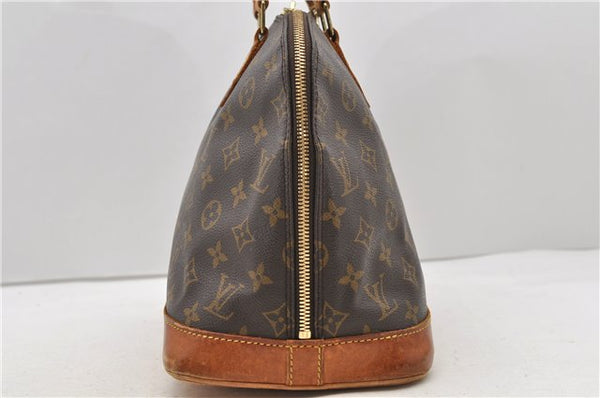 Authentic Louis Vuitton Monogram Alma Hand Bag Purse M51130 LV 2327D