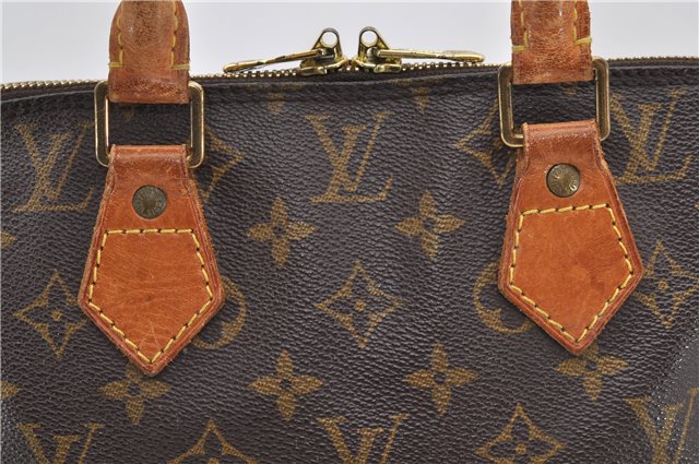 Authentic Louis Vuitton Monogram Alma Hand Bag Purse M51130 LV 2327D