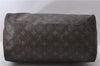 Authentic Louis Vuitton Monogram Speedy 35 Hand Bag M41524 LV 2328D