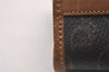 Authentic Christian Dior Honeycomb Coin Case Purse PVC Leather Black CD 2328I